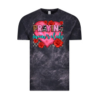 Cloud Black praying moms club olivia Vintage Tee - OliviaCreatesArt