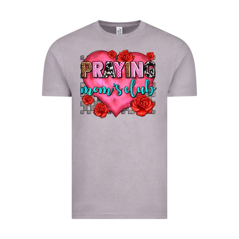 Praying Moms Club Olivia Vintage Tee by OliviaCreatesArt | Teevron