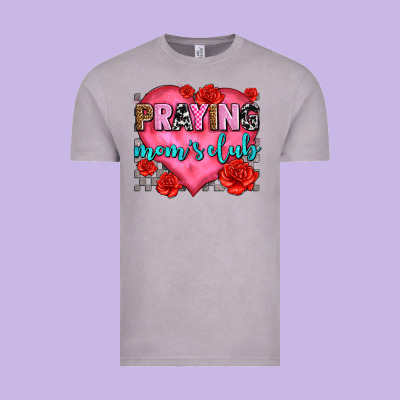 Praying Moms Club Olivia Vintage Tee Designed By Oliviacreatesart