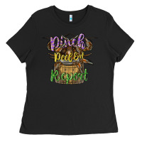 Black pinch peel eat repeat Ladies Tee - CowGirlArtShop