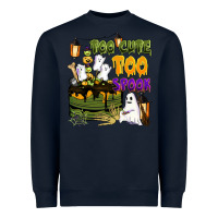 Navy too cute too spook Heavyweight Sweatshirt - BarkalooDesign