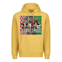 Antique Gold mooey Christmas Premium Hoodie - CowhideDigitalArt