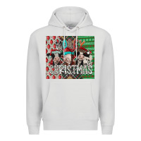 Dove Grey mooey Christmas Premium Hoodie - CowhideDigitalArt