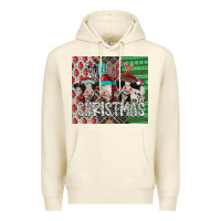 Sandshell mooey Christmas Premium Hoodie - CowhideDigitalArt