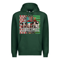 Sports Green mooey Christmas Premium Hoodie - CowhideDigitalArt