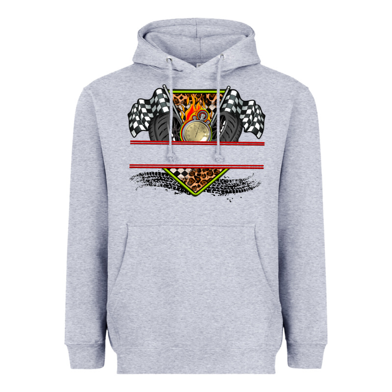 Race Flag And Race Equipment Heavyweight Hoodie by AdoDesignShop | Teevron