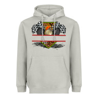 Moon Dust race flag and race equipment Heavyweight Hoodie - AdoDesignShop