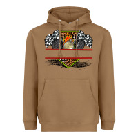 Toasted Coconut race flag and race equipment Heavyweight Hoodie - AdoDesignShop