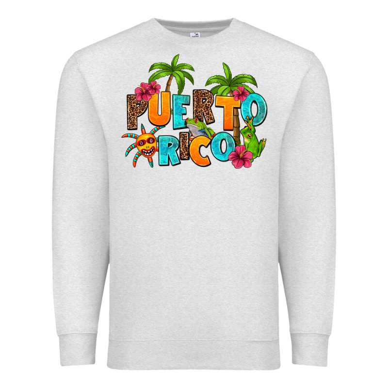 Puerto Rico Premium Sweatshirt by AdoDesignShop | Teevron
