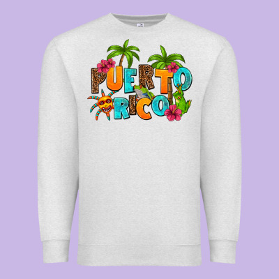 Puerto Rico Premium Sweatshirt Designed By Adodesignshop
