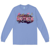 Colony Blue Most loved mother Mother's Day Long Sleeve Tee - FaDigitalArtStudio