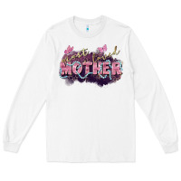 White Most loved mother Mother's Day Long Sleeve Tee - FaDigitalArtStudio