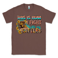 Chestnut this is how i fight with my battles Classic Tee - CowGirlArtShop