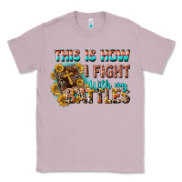Lilac this is how i fight with my battles Classic Tee - CowGirlArtShop