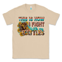 Mushroom this is how i fight with my battles Classic Tee - CowGirlArtShop