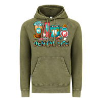 Vintage Olive Dental Life Dentist Coffee Cups Vintage Hoodie - FaDigitalArtStudio