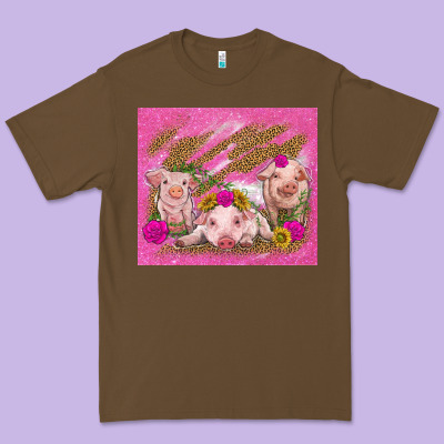 Pigs Premium Tee Designed By Tumblerdesignbyshophia