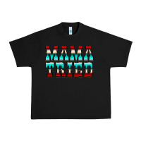Black Mama Tried Serape Urban Heavy Tee - CowCowDesign