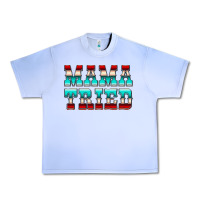 Grape Ice Mama Tried Serape Urban Heavy Tee - CowCowDesign