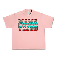 Salmon Mama Tried Serape Urban Heavy Tee - CowCowDesign