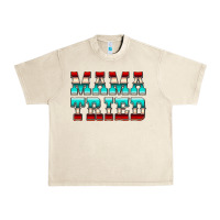 Sandshell Mama Tried Serape Urban Heavy Tee - CowCowDesign