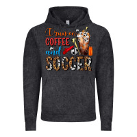 Vintage Black I Run On Coffee And Soccer Frappe Vintage Hoodie - FaDigitalArtStudio