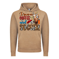 Vintage Coffee I Run On Coffee And Soccer Frappe Vintage Hoodie - FaDigitalArtStudio