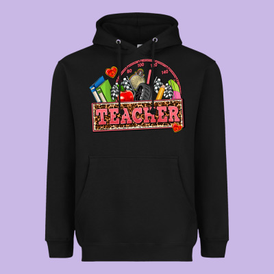 Race Teacher Heavyweight Hoodie Designed By Adodesignshop