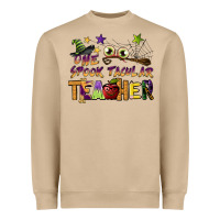 Mushroom one spook tacular teacher Heavyweight Sweatshirt - BarkalooDesign