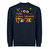 Navy one spook tacular teacher Heavyweight Sweatshirt - BarkalooDesign
