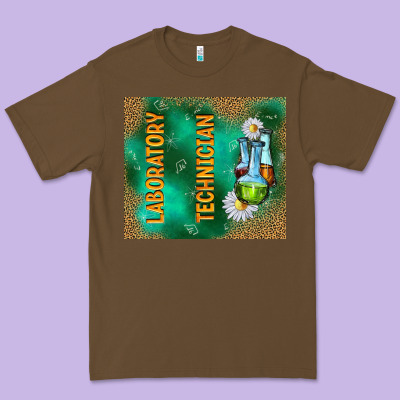 Laboratory Technician Premium Tee Designed By Tumblerdesignbyshophia