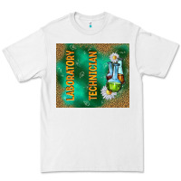White laboratory technician Premium Tee - TumblerDesignByShophia
