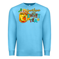Ocean Blue sunshine and sweet tea Premium Sweatshirt - AdoDesignShop