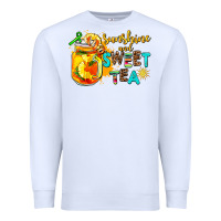 White sunshine and sweet tea Premium Sweatshirt - AdoDesignShop