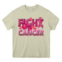 Mossy fight cancer Heavy Core Tee - NancyCooperArtShop