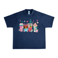Navy easter longhaired cow coffee cups Urban Heavy Tee - Jasminsmagicworld