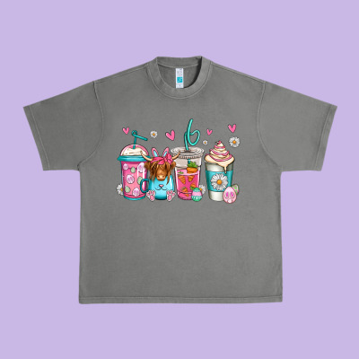 Easter Longhaired Cow Coffee Cups Urban Heavy Tee Designed By Jasminsmagicworld