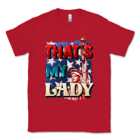 Red thats my lady 4th of july Classic Tee - CowGirlArtShop