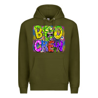Army Green boo crew Premium Hoodie - CowhideDigitalArt