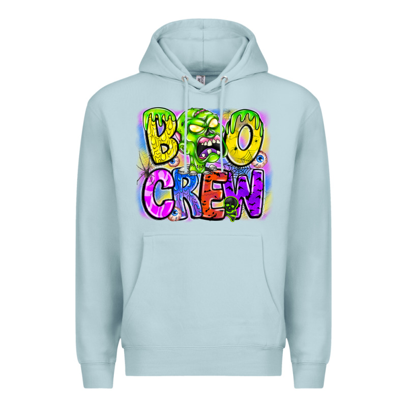Boo Crew Premium Hoodie by CowhideDigitalArt | Teevron