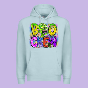 Boo Crew Premium Hoodie Designed By Cowhidedigitalart