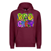 Burgundy boo crew Premium Hoodie - CowhideDigitalArt