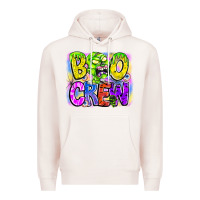 Pale Pink boo crew Premium Hoodie - CowhideDigitalArt