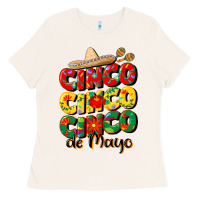 Bone cinco cinco cinco de mayo Ladies Tee - CowGirlArtShop