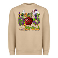 Mushroom teacher boo crew Heavyweight Sweatshirt - BarkalooDesign