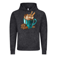 Vintage Black Chocolate And Coffee Vintage Hoodie - FaDigitalArtStudio