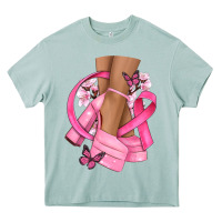 Arona breast cancer diva Heavy Core Tee - NancyCooperArtShop