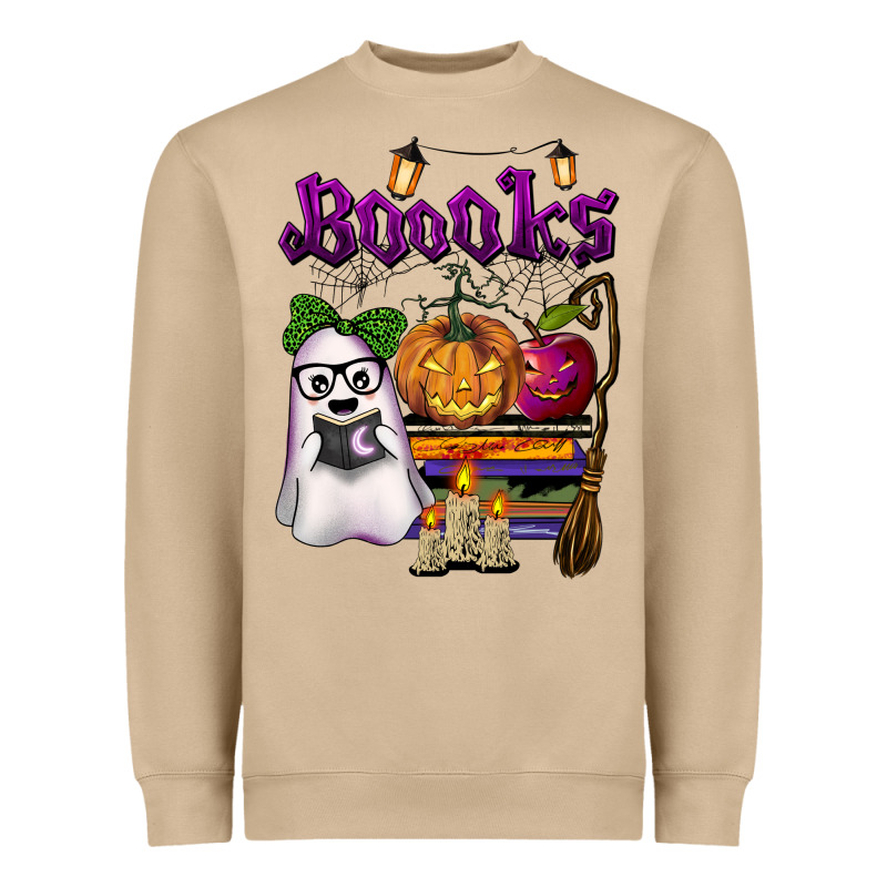 Boooks Heavyweight Sweatshirt by BarkalooDesign | Teevron