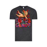 Vintage Black cupids candy olivia Vintage Tee - OliviaCreatesArt