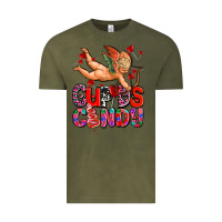 Vintage Olive cupids candy olivia Vintage Tee - OliviaCreatesArt